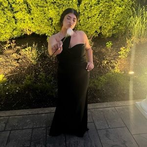 Black Formal Gown by Bari Jay